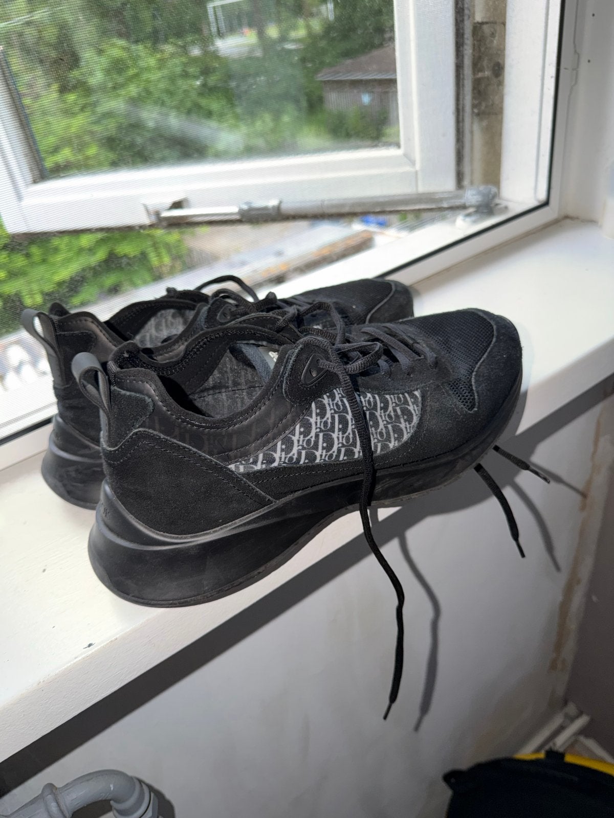Dior B25 Sneakers Maat 43 Zwart, Ophalen of Verzenden, Gedragen, Zwart, Sneakers of Gympen