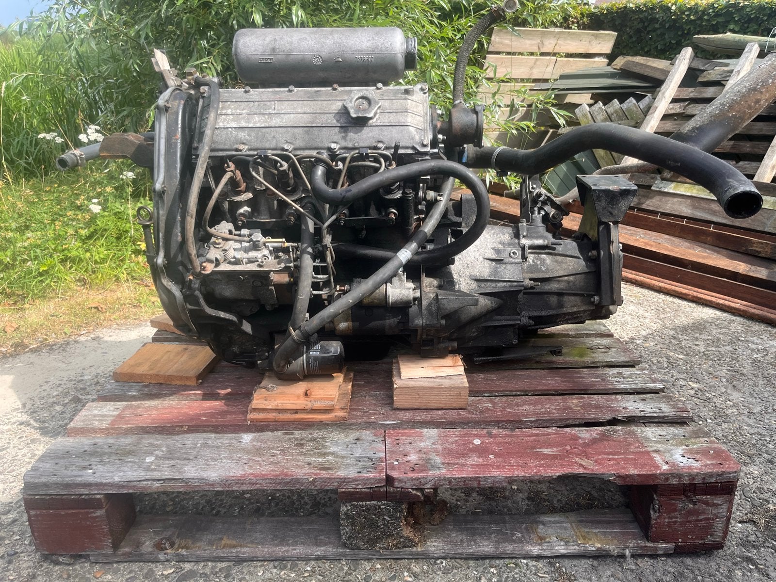 Fiat Ducato 290 motorblok met bak, Ophalen, Gebruikt, Fiat