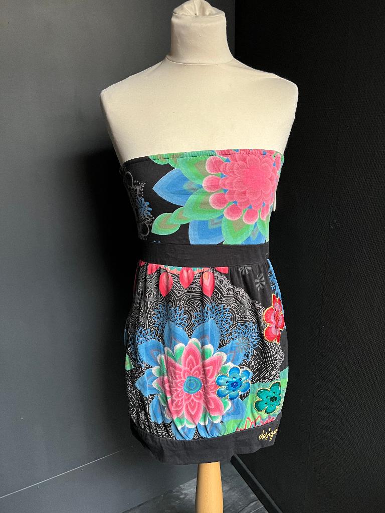 Leuke dames top / tuniek DESIGUAL maat M, Maat 38/40 (M), Zwart, Ophalen of Verzenden, Gedragen