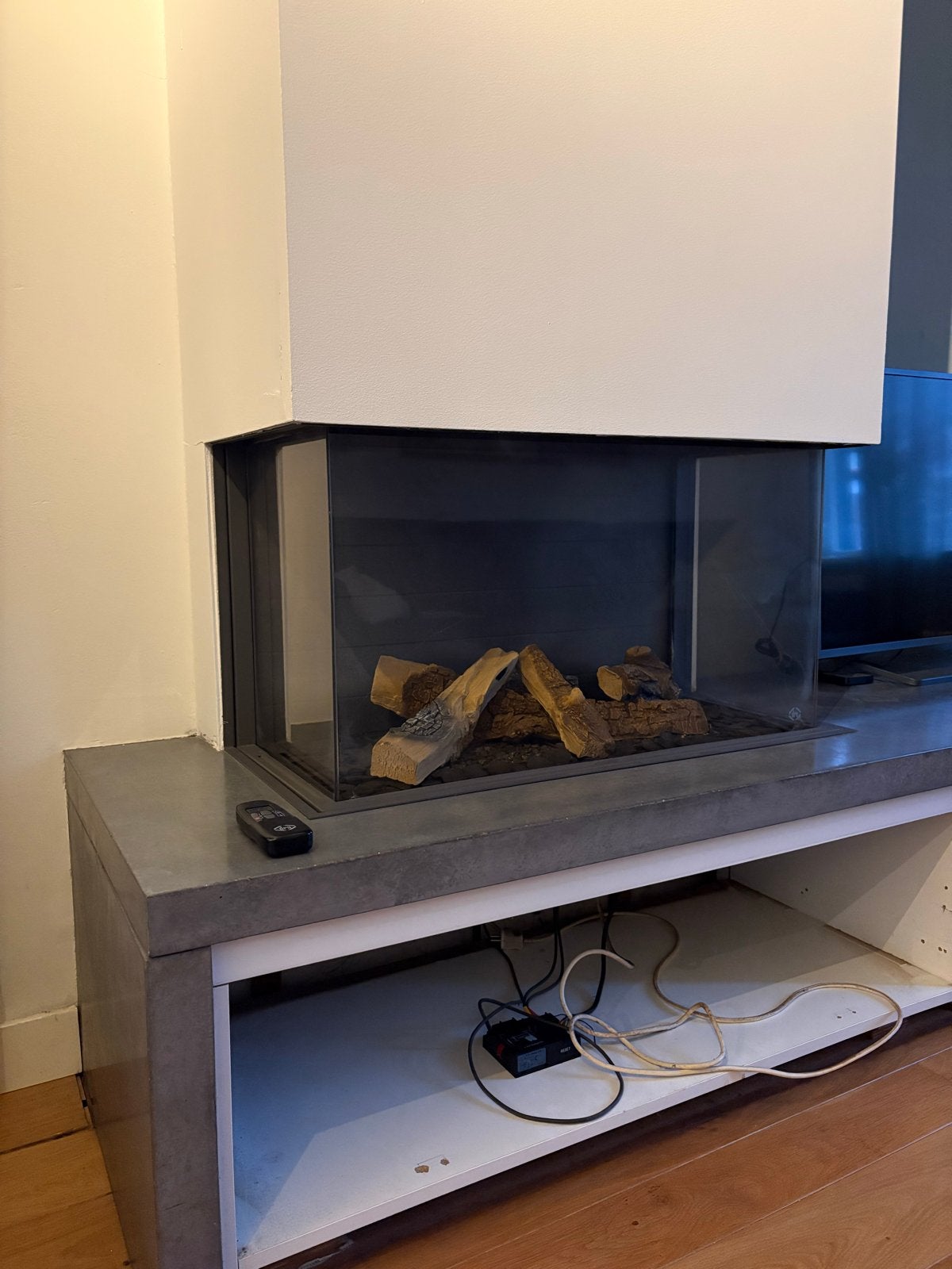 Beton bladen voor TV meubel en gashaard ombouw (3 stuks), Ophalen, Overige materialen, Gebruikt, 100 tot 150 cm