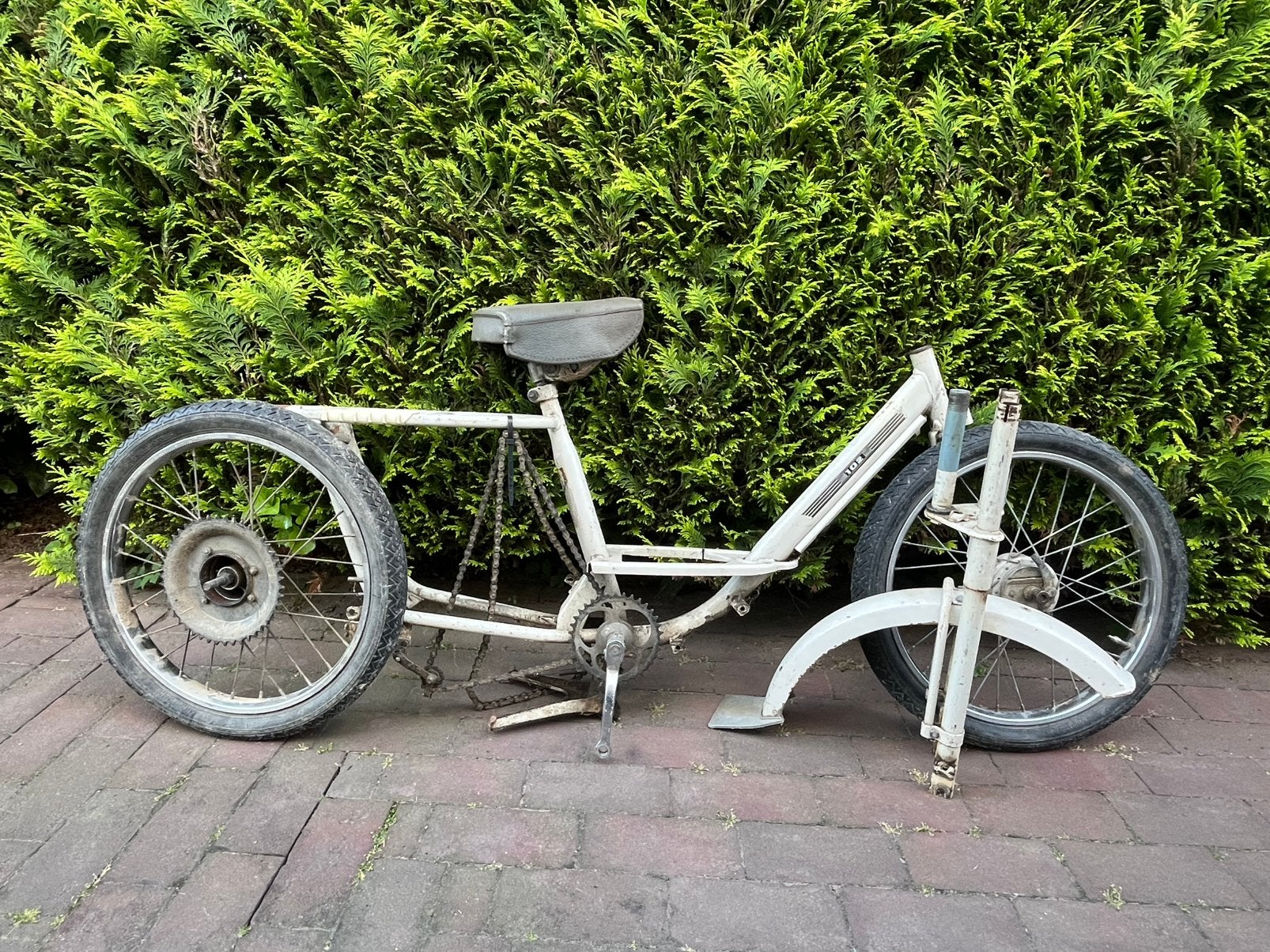 Frame en wielen Peugeot 102, Ophalen, Gebruikt, Trommelrem