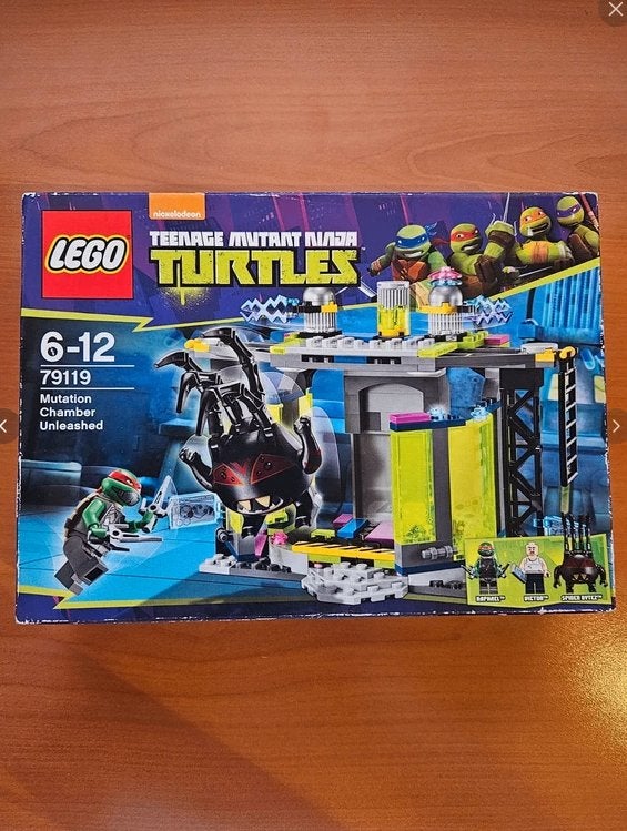 LEGO TMNT - Mutation Chamber Unleashed - 79119, Overige thema's, Lego, Nieuw, Ophalen of Verzenden
