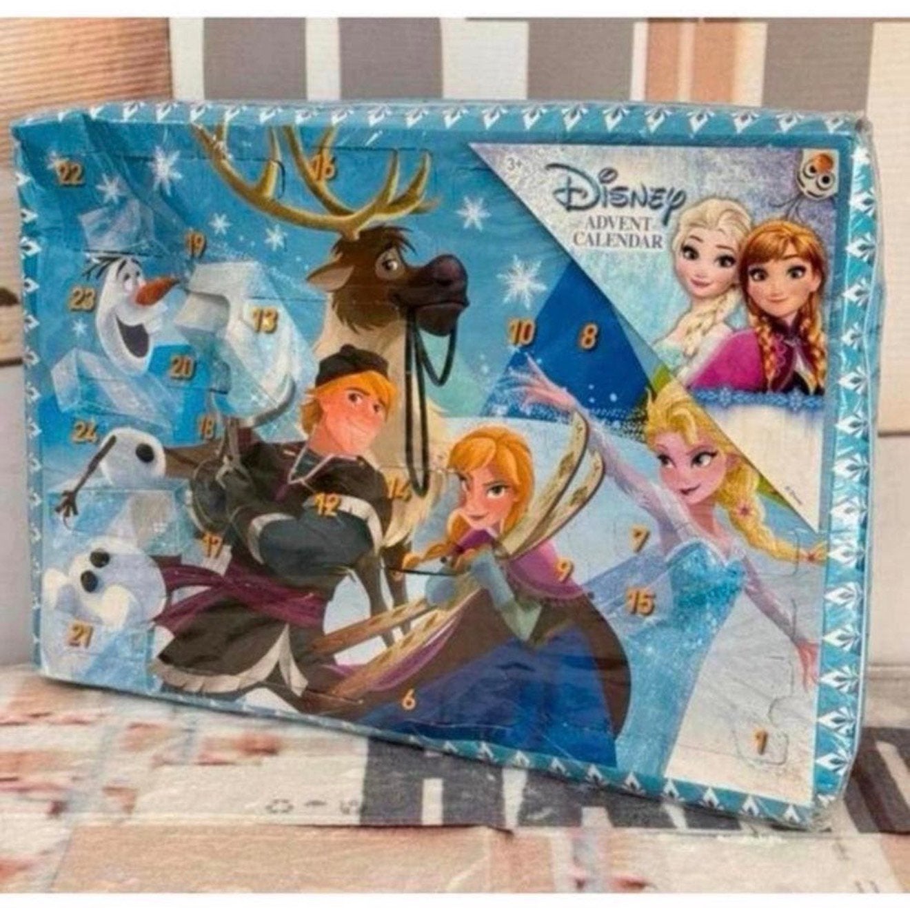 Disney FROZEN adventkalender met cados cadeau kinderen Nieuw, K, K, Overige figuren, Nieuw