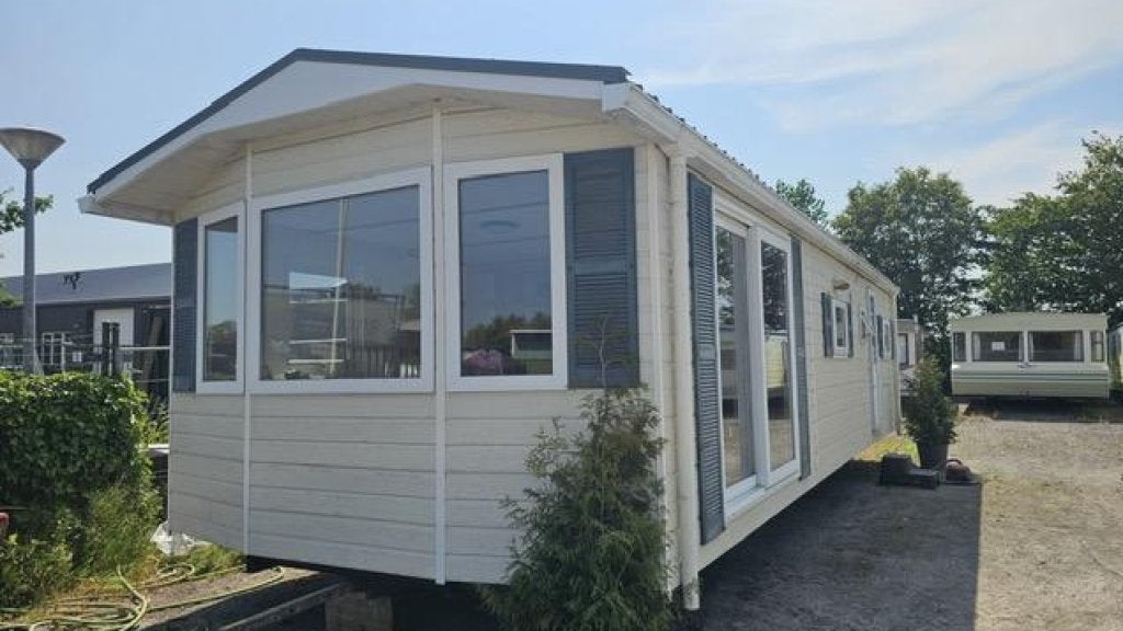 Maat Chalet super 3 slpk dubbelglas, Caravans en Kamperen, Stacaravans, Tot en met 6