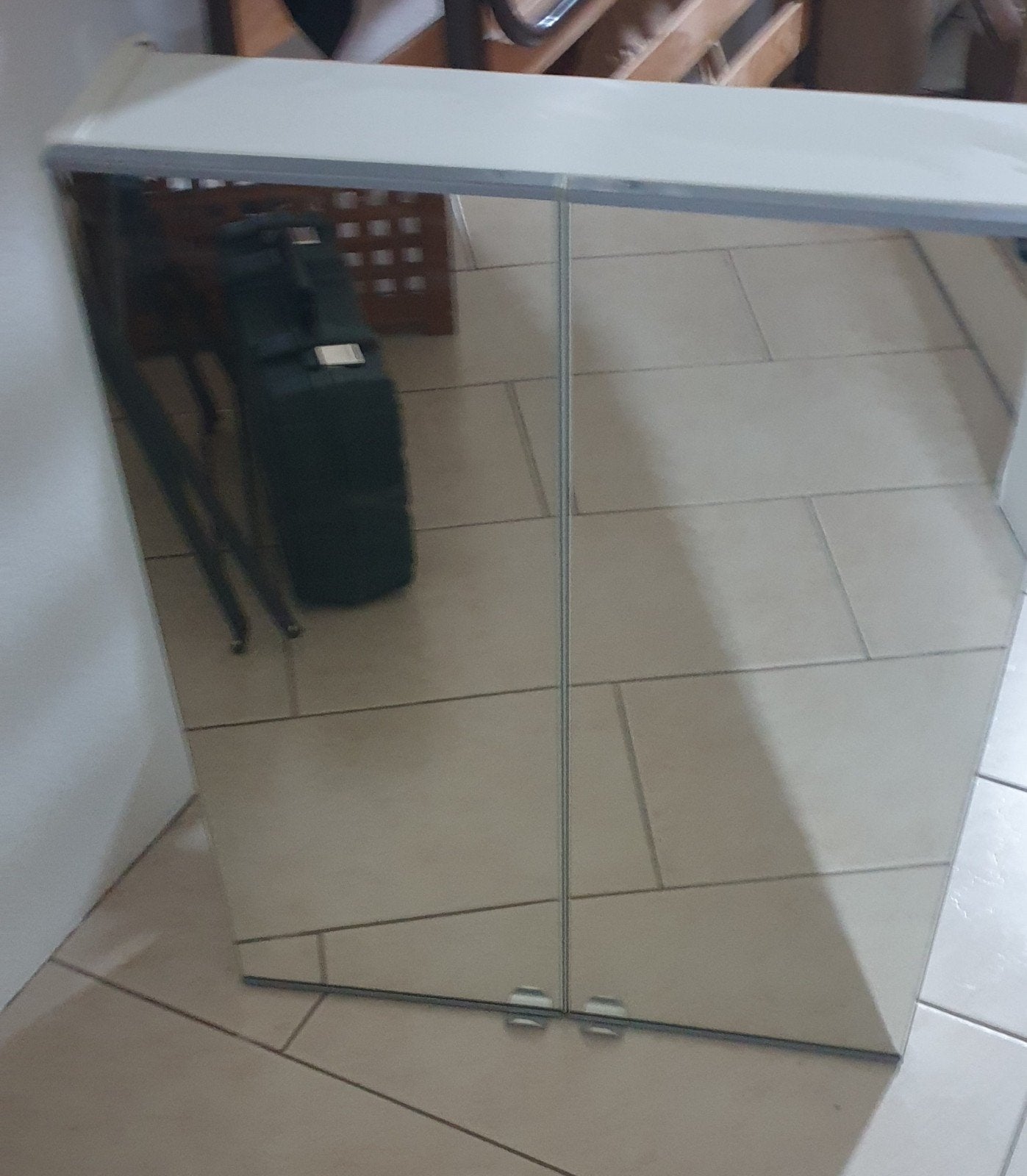 ikea badkamerkast, Ophalen