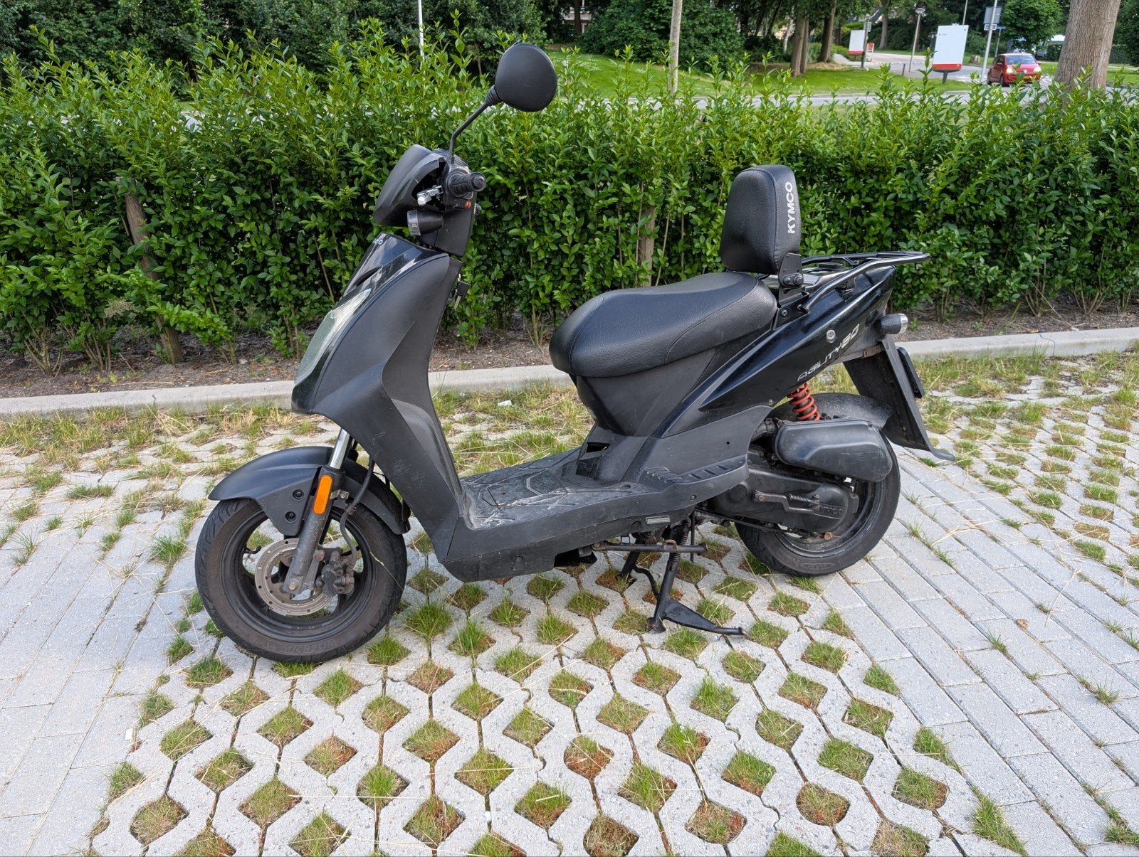 Kymco Agility 50 Scooter - Zwart, Goede Staat, Ophalen, Zo goed als nieuw, Benzine, Agility