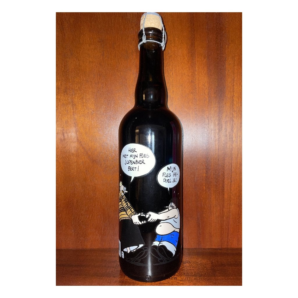 Zeldzame Volle Fles Jopenbier Dirkjan (2003) - Mark Retera, Ophalen of Verzenden, Nieuw, Flesje(s), Overige merken