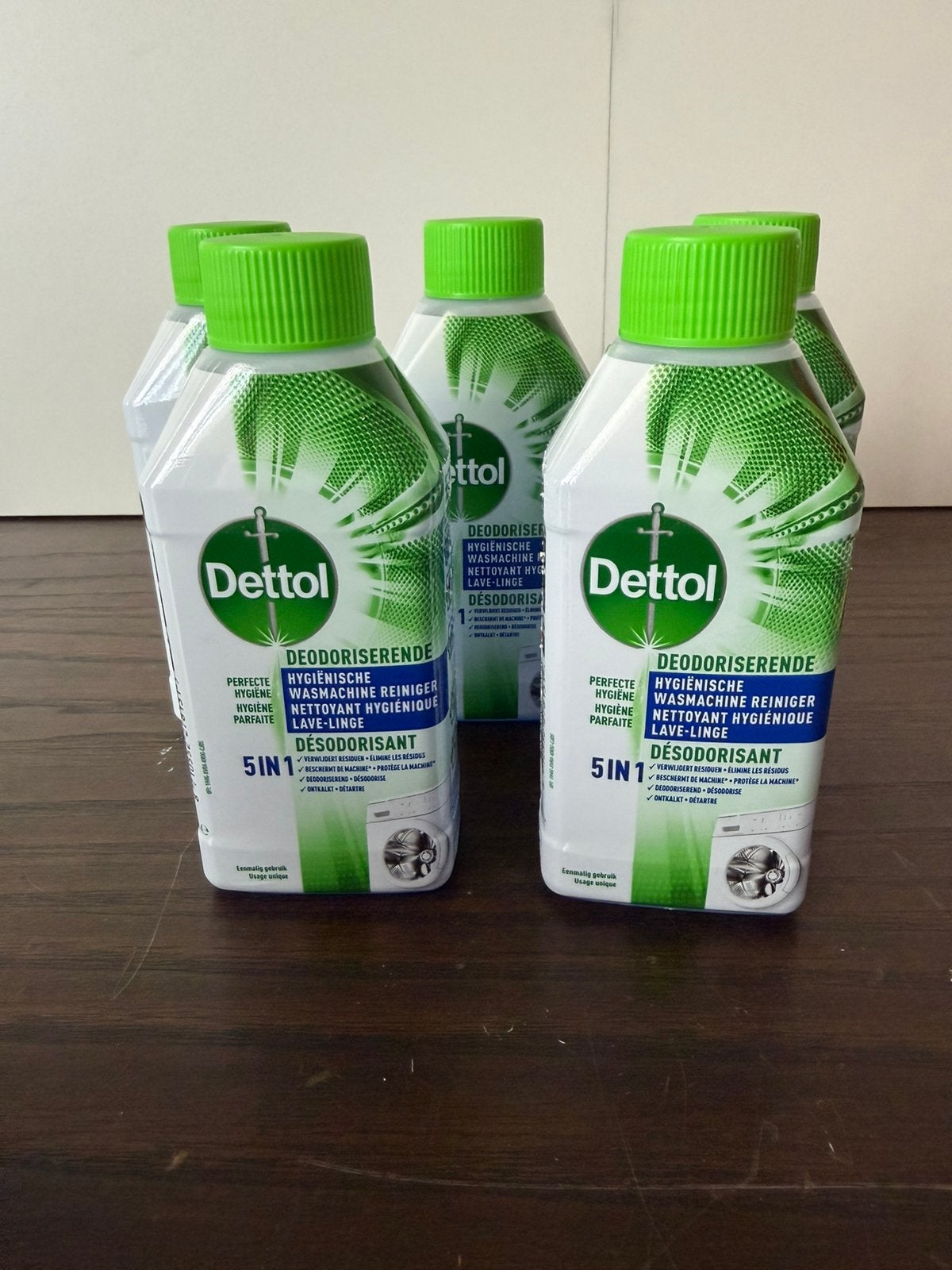 Dettol Hygiënische Wasmachine Reiniger 5-in-1 – 6 flessen, Ophalen of Verzenden