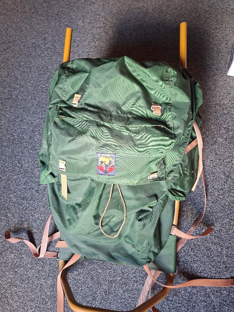 Bergans vintage rugzak, retro, Ophalen of Verzenden, Gebruikt, Rugzak