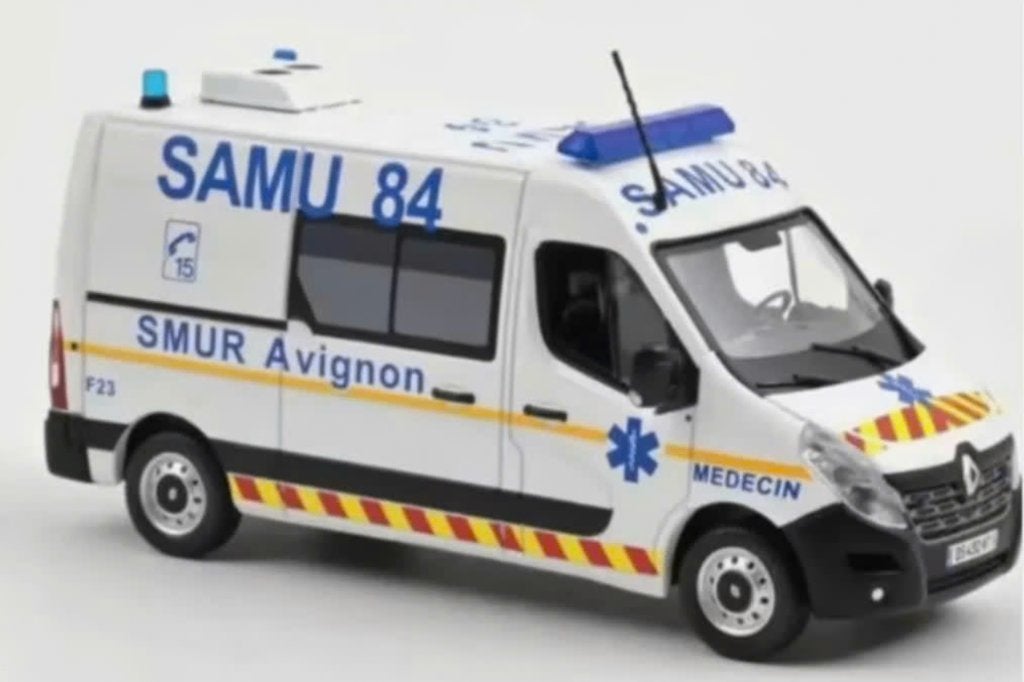 Renault Master 2014 SAMU 84 schaal 1/43 NOREV ref. 518789, Verzenden, Nieuw, Bus of Vrachtwagen, Norev
