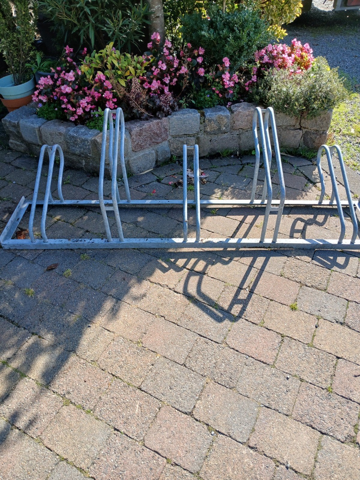 Fietsenrek voor 5 fietsen - Gebruikt, Ophalen, Gebruikt
