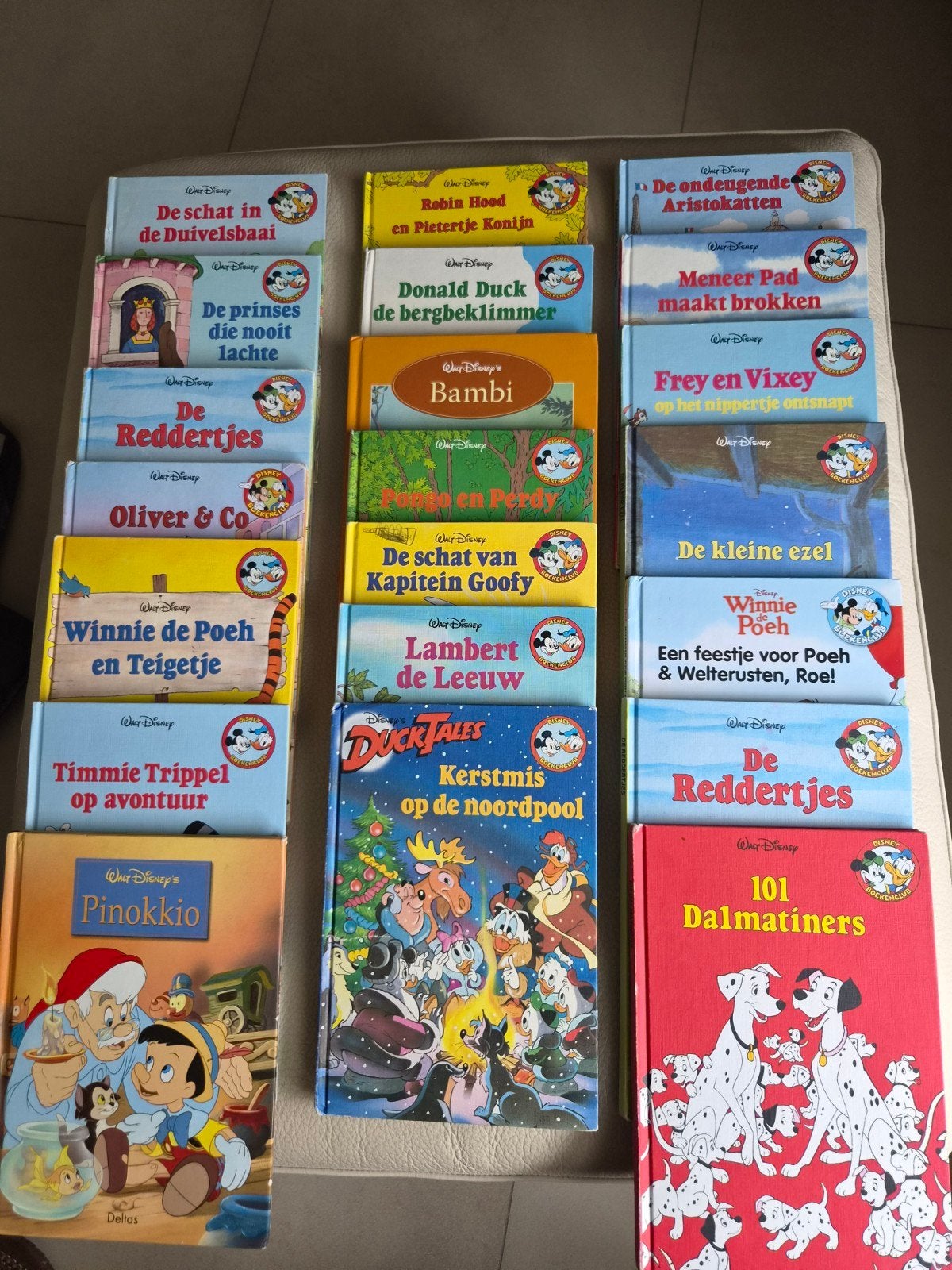 Disney Boekenclub Collectie - 21 Sprookjesboeken, Ophalen of Verzenden, Gelezen, Sprookjes