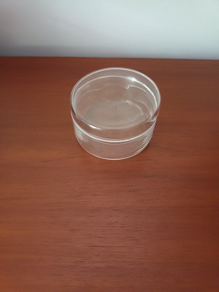 Glazen gave dekseldoos, Ophalen of Verzenden