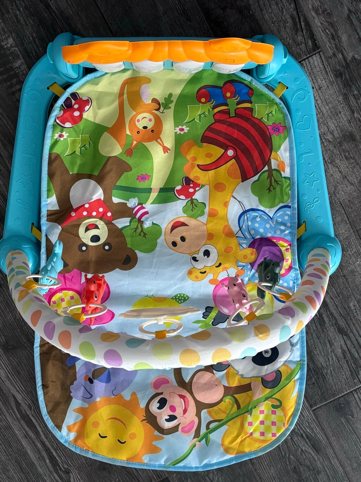 Baby speelkleed met piano en speeltjes, Ophalen of Verzenden, Zo goed als nieuw, Speelkleed, Met licht