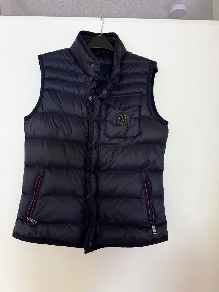 AB Lifestyle Bodywarmer, Donkerblauw, L, Echt Dons (Fitted), Maat 52/54 (L), Blauw, AB Lifestyle, Ophalen of Verzenden
