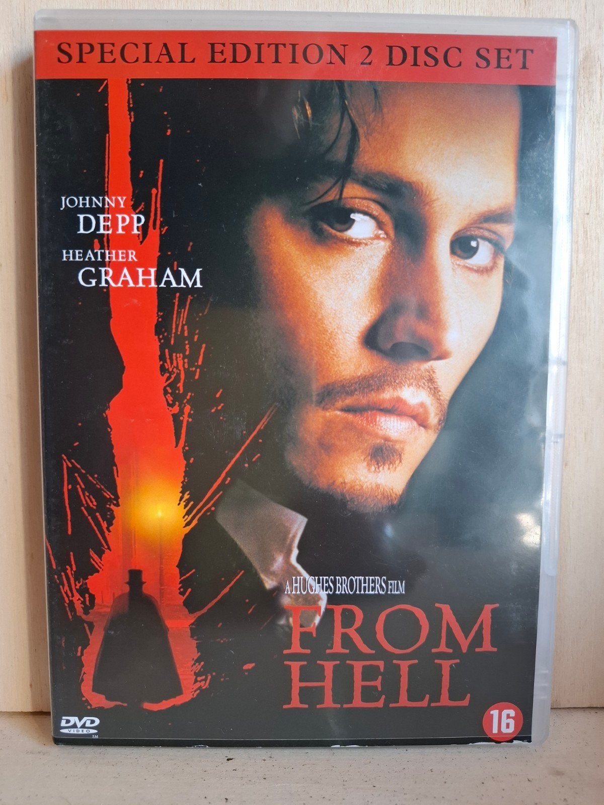 From Hell
(2001) Johnny Depp Horror/Crime ‧ 2 DVD Special Ed, Vanaf 16 jaar, Slasher, Boxset, Ophalen of Verzenden