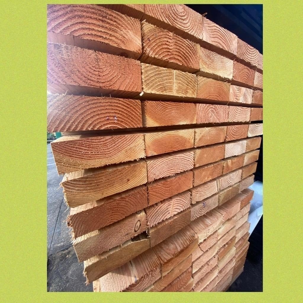 RUIM ASSORTIMENT DOUGLAS, Doe-het-zelf en Verbouw, Hout en Planken, Geïmpregneerd, Minder dan 25 mm, Eiken, Nieuw