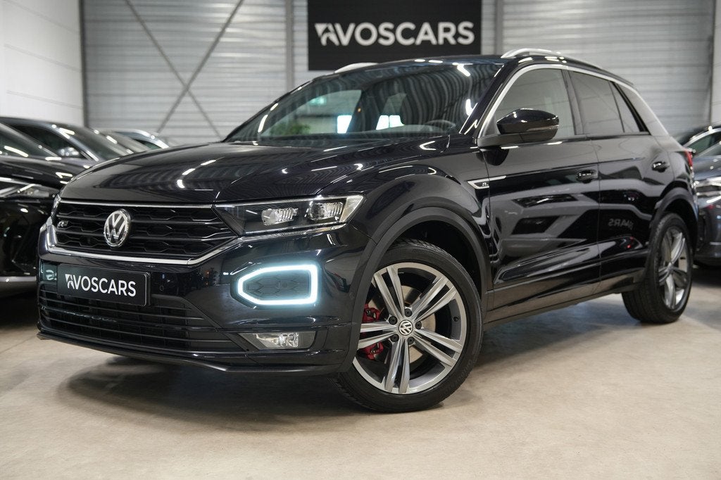Volkswagen T-Roc 2.0 TSI 4Motion 190PK 2x R-Line * Trekhaak, Auto's, Volkswagen, Te koop, T-Roc, 4x4, ABS, Achteruitrijcamera