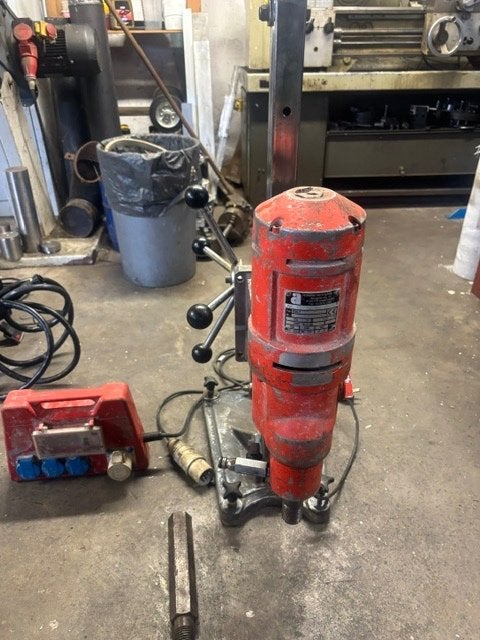 Kernboormachine, Ophalen, Gebruikt, 600 watt of meer, Boormachine