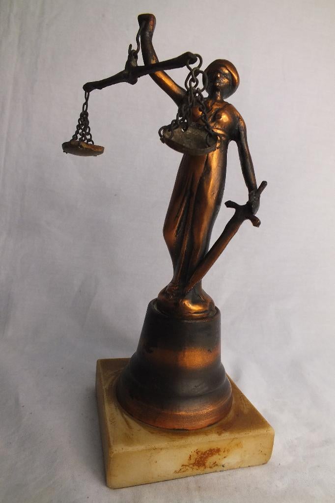 Beeld Justitia., Antiek en Kunst, Ophalen of Verzenden
