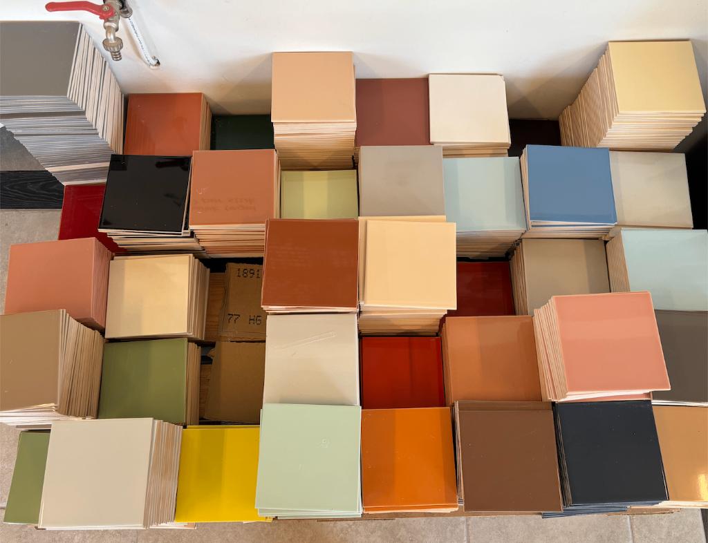 15x15 tegels, ideaal voor het mozaïeken, Ophalen, Nieuw