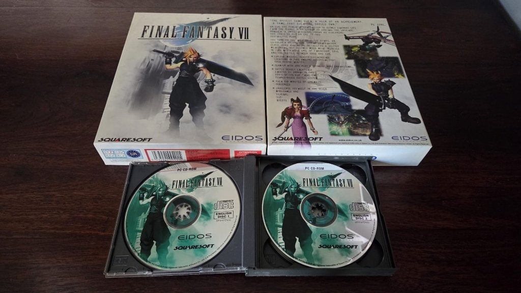 Final Fantasy VII - BigBox [PC Game], 1 speler, Ophalen of Verzenden, Zo goed als nieuw, Role Playing Game (Rpg)