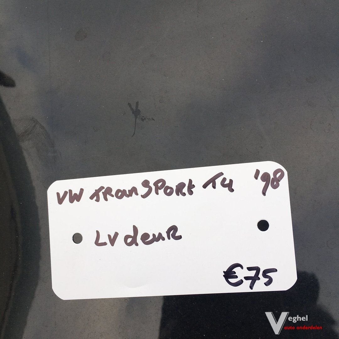 Vw Transporter T4  1998 Portier Rechtsvoor ,Linksvoor ,Links, Ophalen, Gebruikt, -, Deur