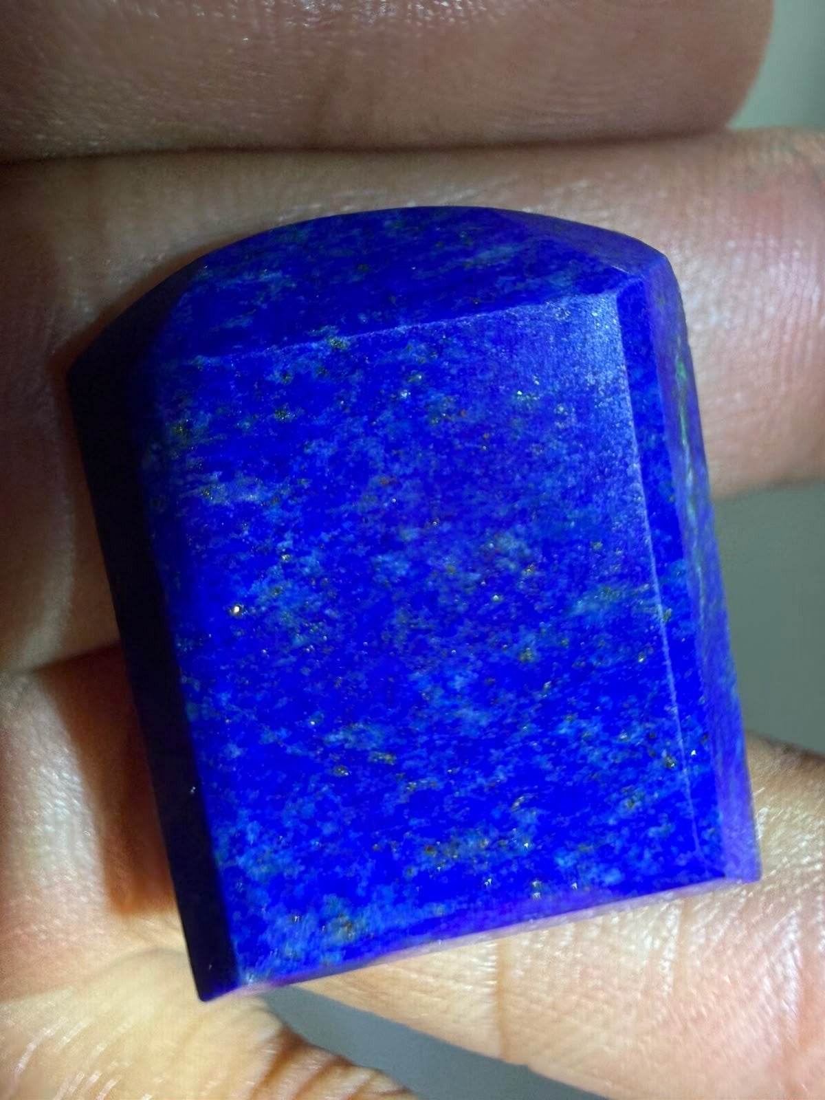 Lapis Lazuli Cabochon N709 - 5 gram, 26x21x4mm, 2263CC, Csj, Nieuw, Ophalen of Verzenden