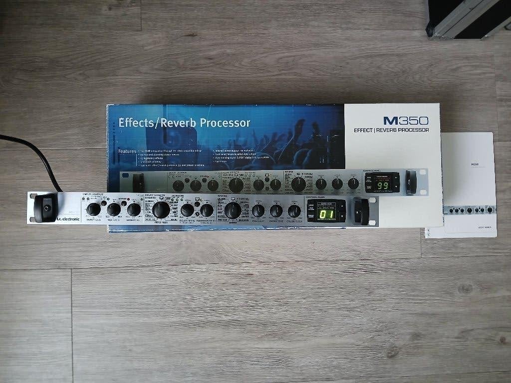 TC ELECTRONIC M350 EFFECT PROCESSOR, Ophalen of Verzenden, Gebruikt, Reverb