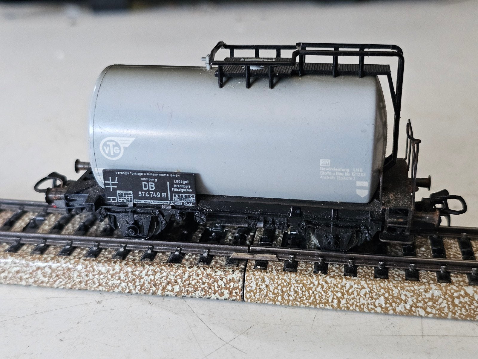 Märklin H0 VTG Ketelwagen NS - Vintage Modelspoor, Wisselstroom, Wagon, Ophalen of Verzenden, Zo goed als nieuw