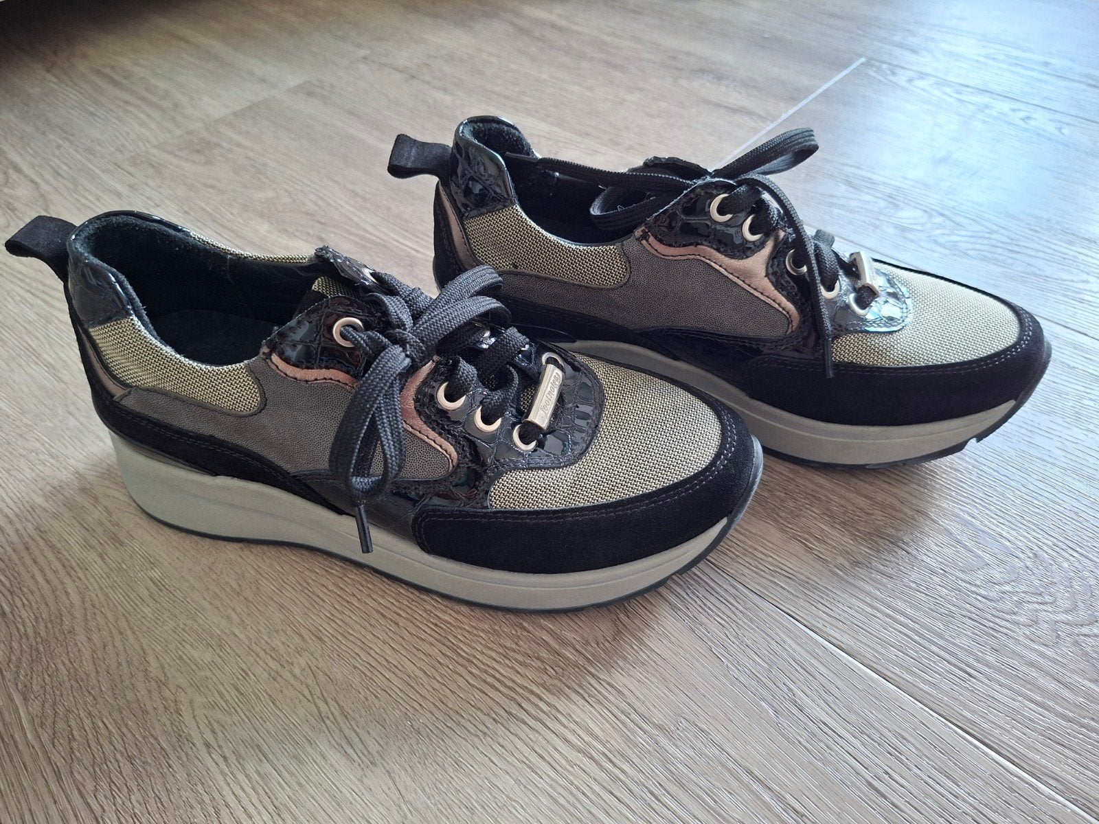 Footnotes sneakers maat 37,5, Zwart, Ophalen of Verzenden, Footnotes, Sneakers of Gympen