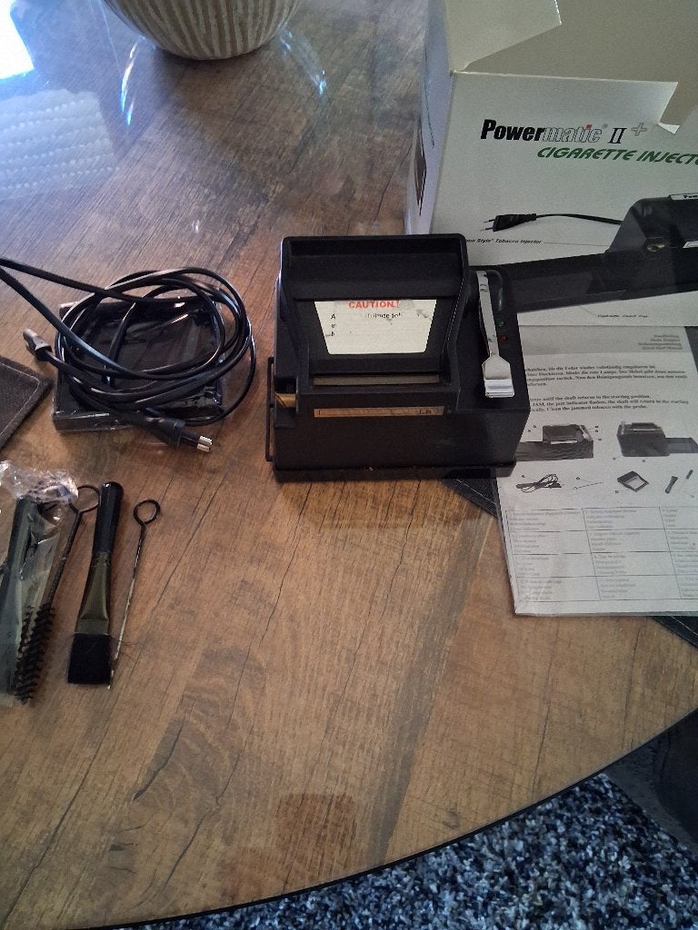 Powermatic II+ Sigaretten Injector - Zo goed als nieuw, Verzamelen, Ophalen of Verzenden, Gebruikt, Overige typen