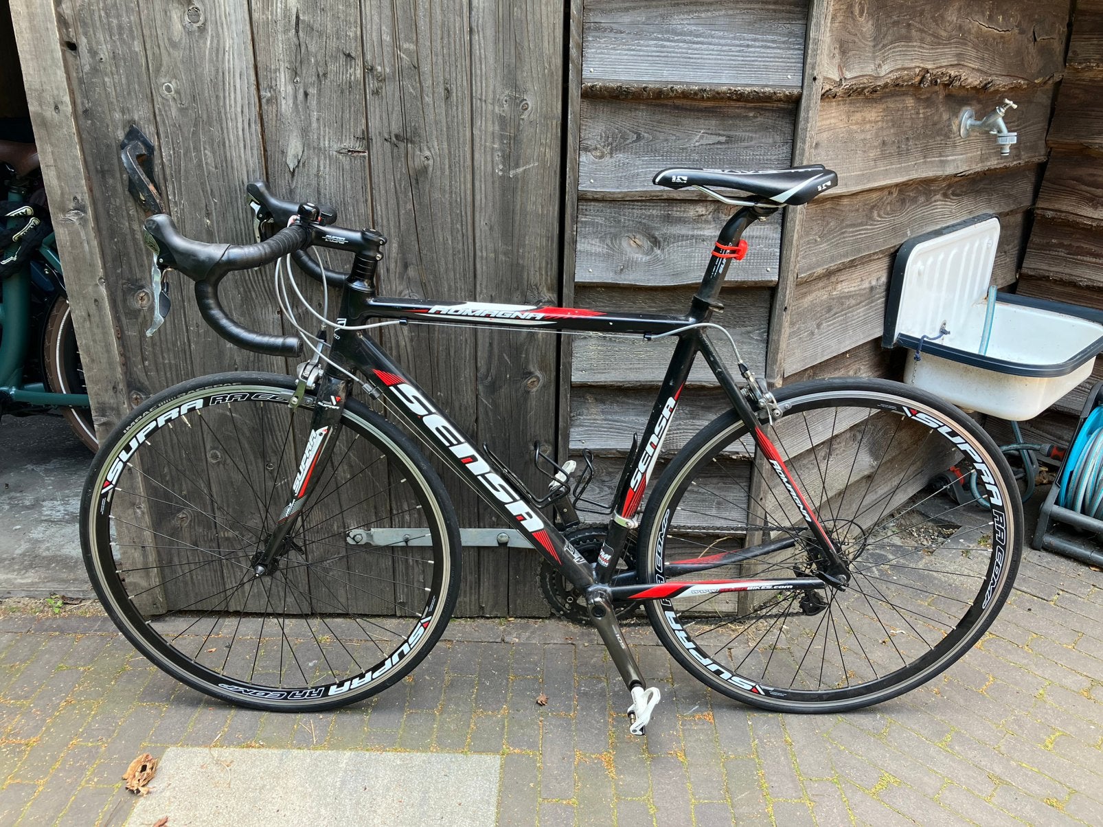Sensa romagna racefiets, Fietsen en Brommers, Fietsen | Racefietsen, Gebruikt, Aluminium, Meer dan 20 versnellingen, 53 tot 57 cm