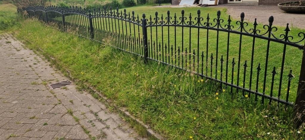 sier hekwerk zwaar metaal, Tuin en Terras, Ophalen, Gebruikt, IJzer, Sierhekwerk