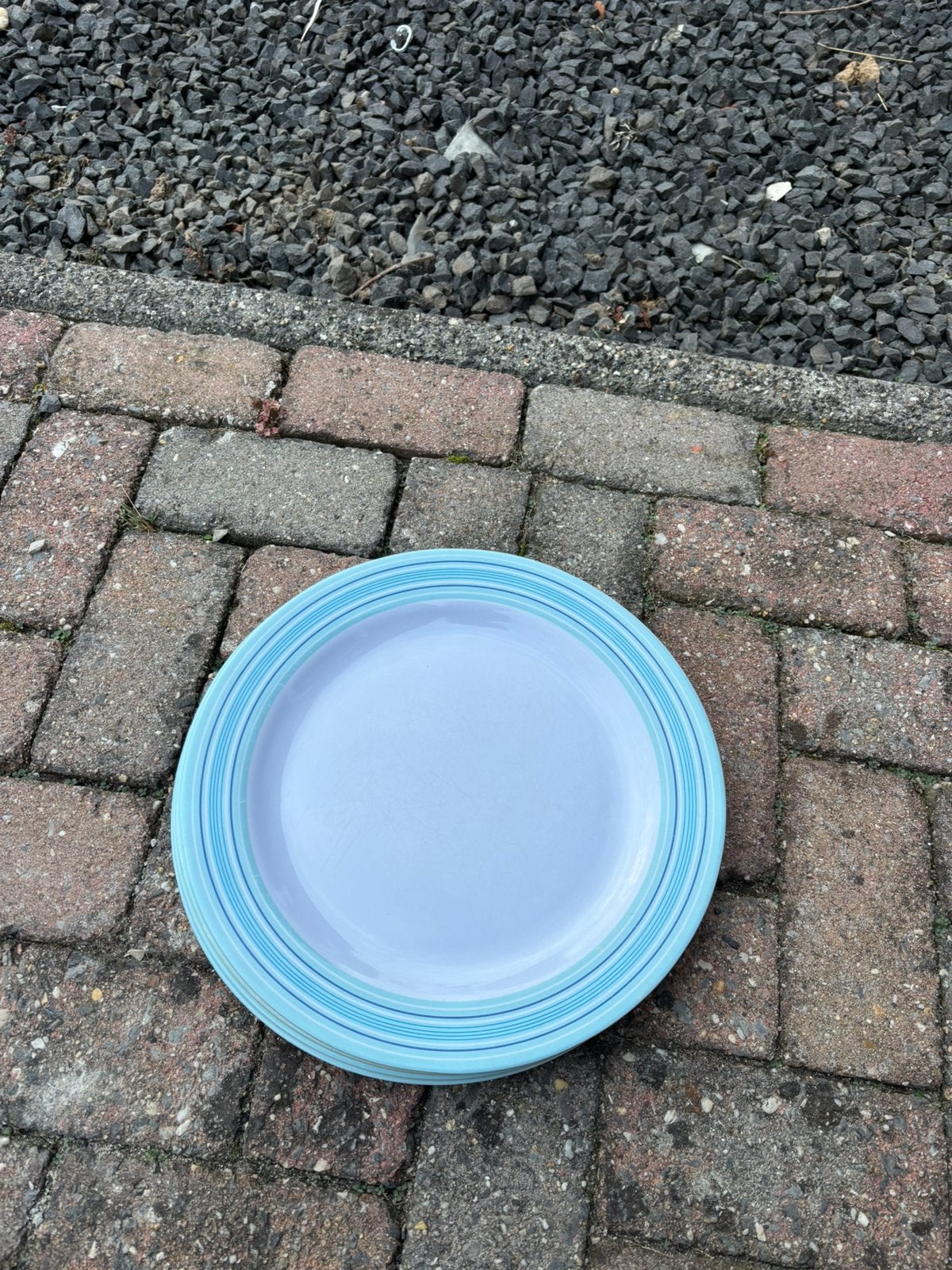 Brunner set service borden, Ophalen, Zo goed als nieuw