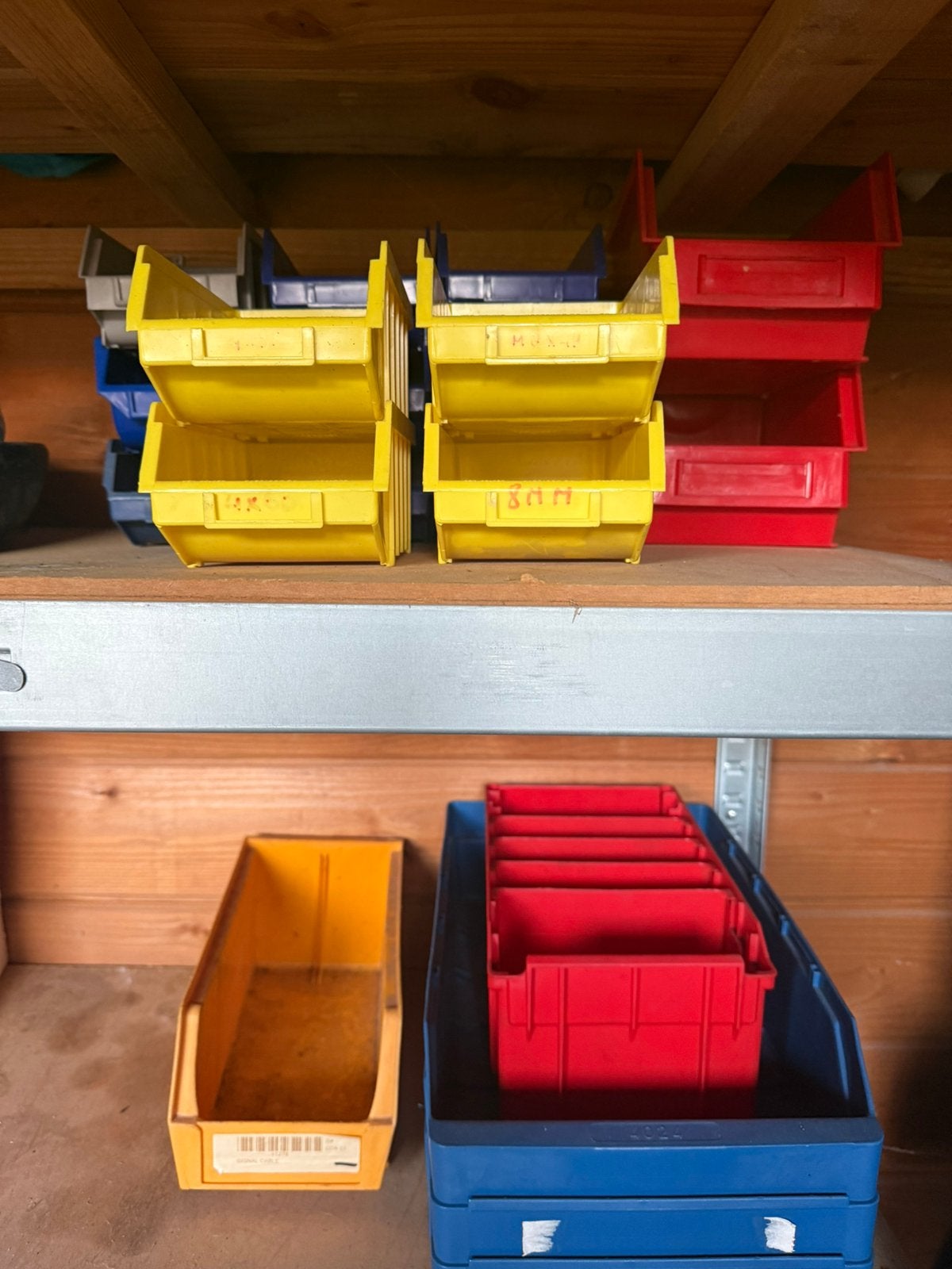 Opbergbakjes diverse maten 20 stuks, Ophalen, Doos, Minder dan 35 cm, Minder dan 50 cm