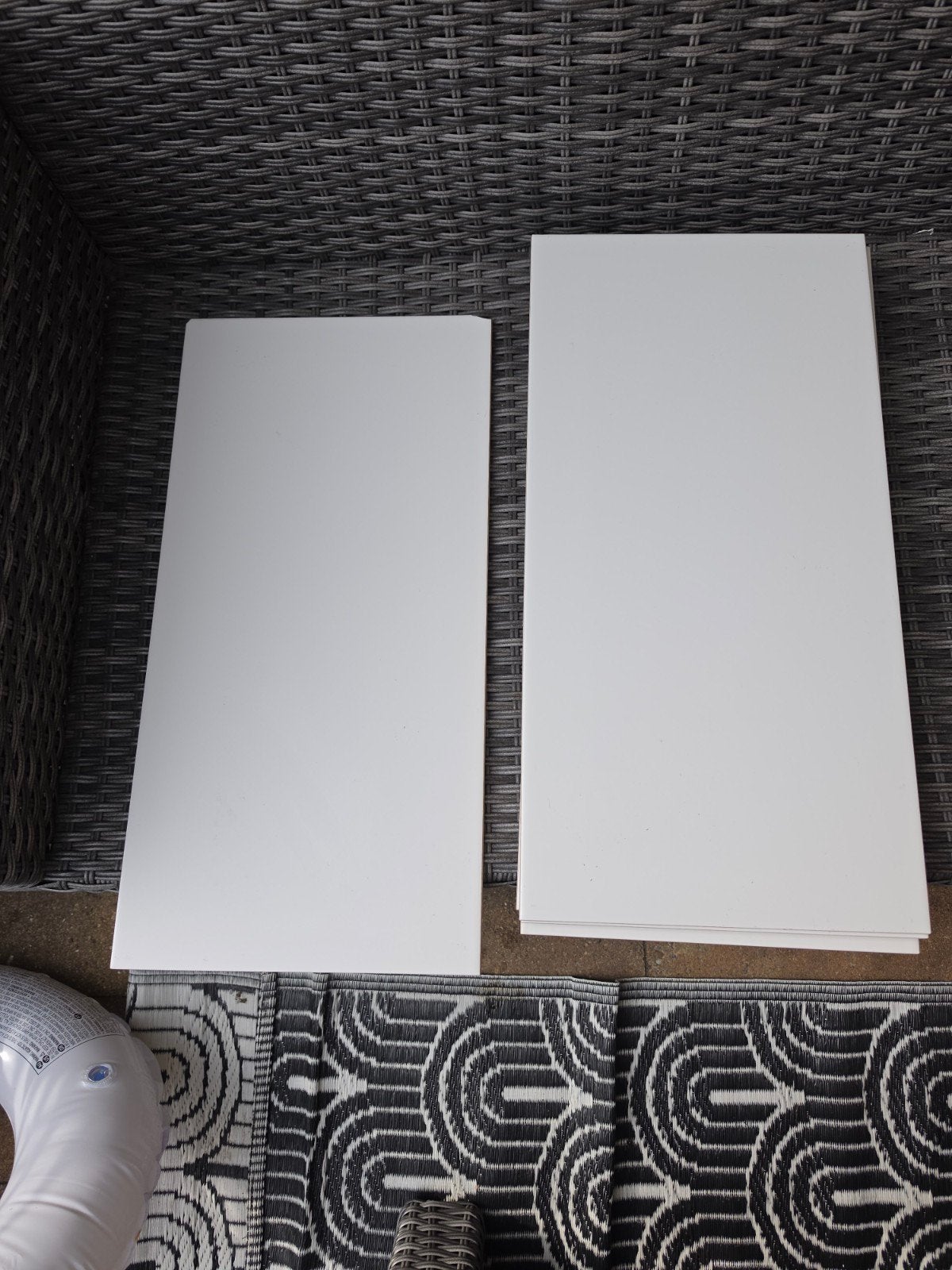 Wandtegels 60x30 cm voor badkamer - 7 stuks, Doe-het-zelf en Verbouw, Ophalen, 60 cm of meer, Gebruikt, Minder dan 5 m²