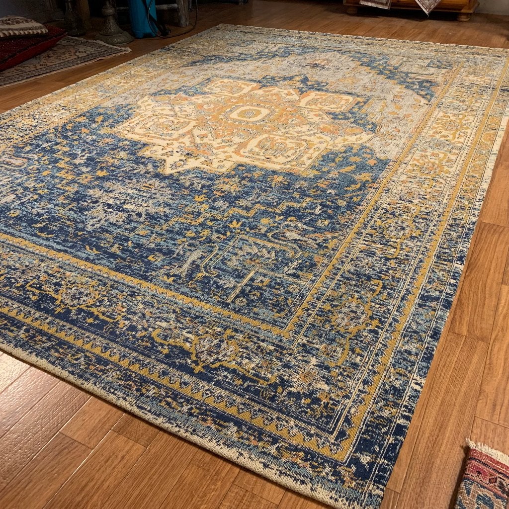 vintage vloerkleed heriz tapijt 290 x 190 cm Gratis bezorgd, TTM Wonen, Meubels – (Perzische) Tapijten en Woonaccessoires, Taag 63, 2491 CS, Den Haag (Forepark)