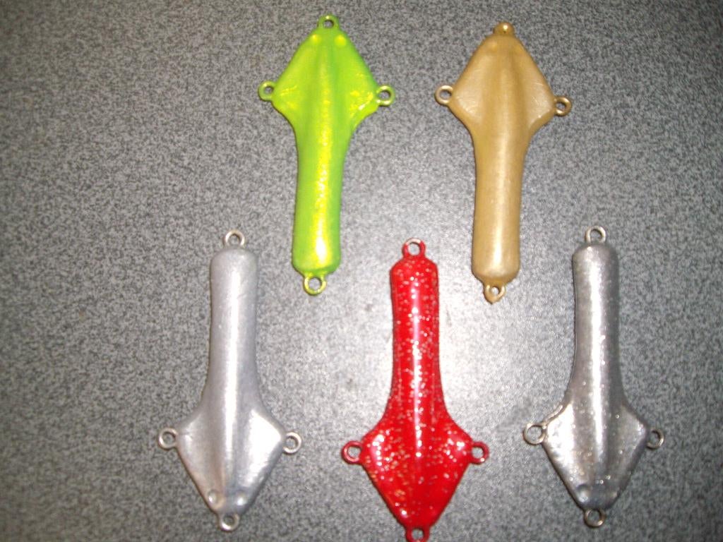 85 gram platvis-pilker, Watersport en Boten, Ophalen of Verzenden, Nieuw, Dobber of Lood
