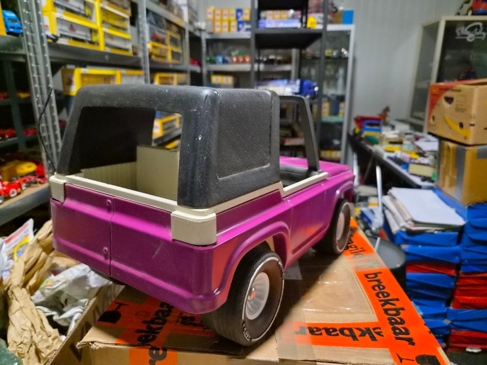 mooie rose jeep, Tonka, Ophalen of Verzenden, Zo goed als nieuw, Tonka