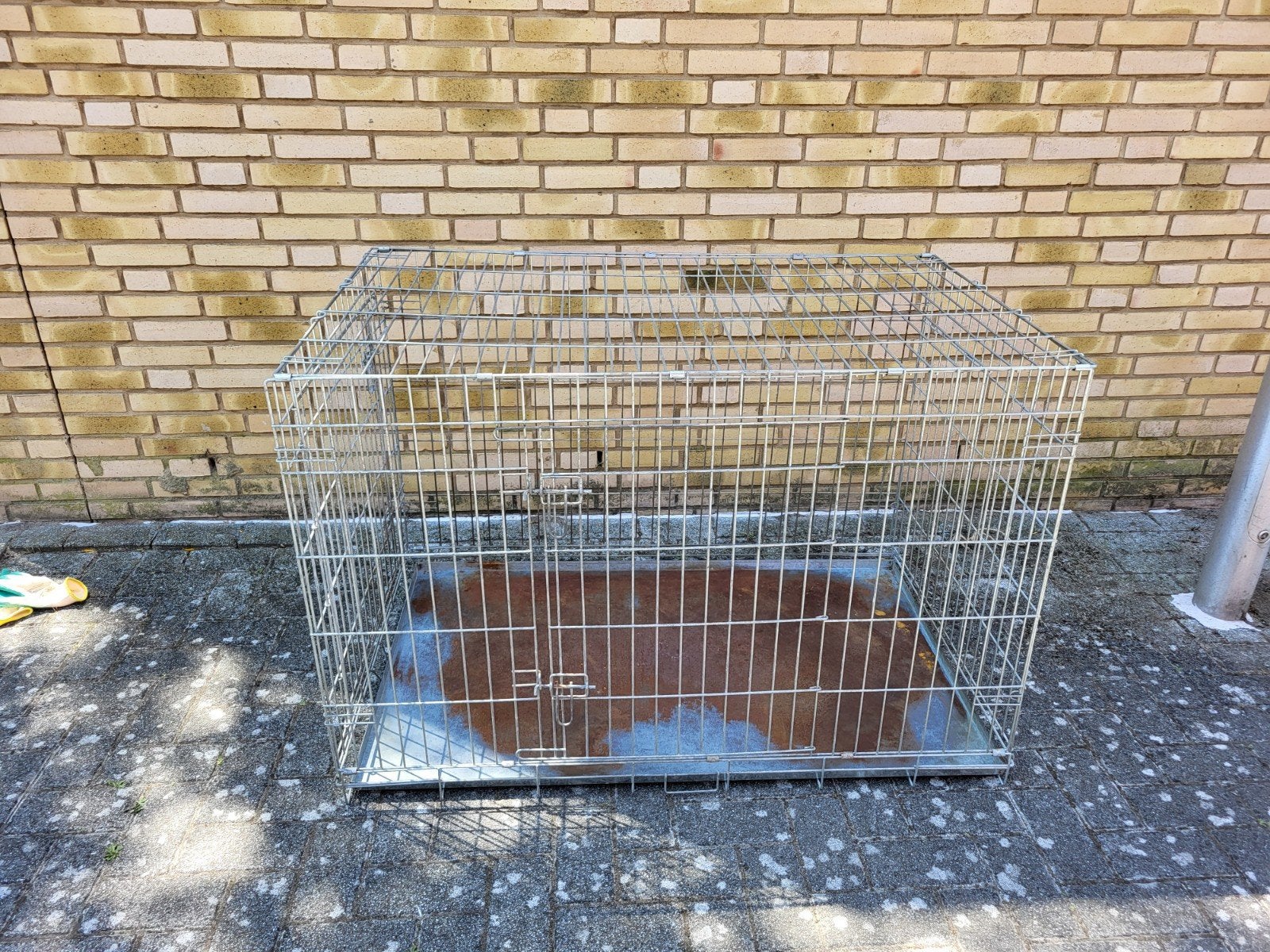Stalen XXL bench 125cm x 78cm x 82cm, Dieren en Toebehoren, Ophalen, 110 cm of meer, 65 tot 100 cm