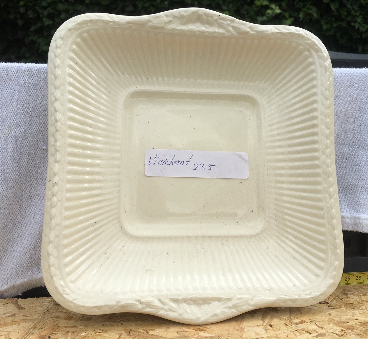 Wedgwood vierkante schaal, Ophalen of Verzenden, Nieuw, Porselein, Schaal of Schalen