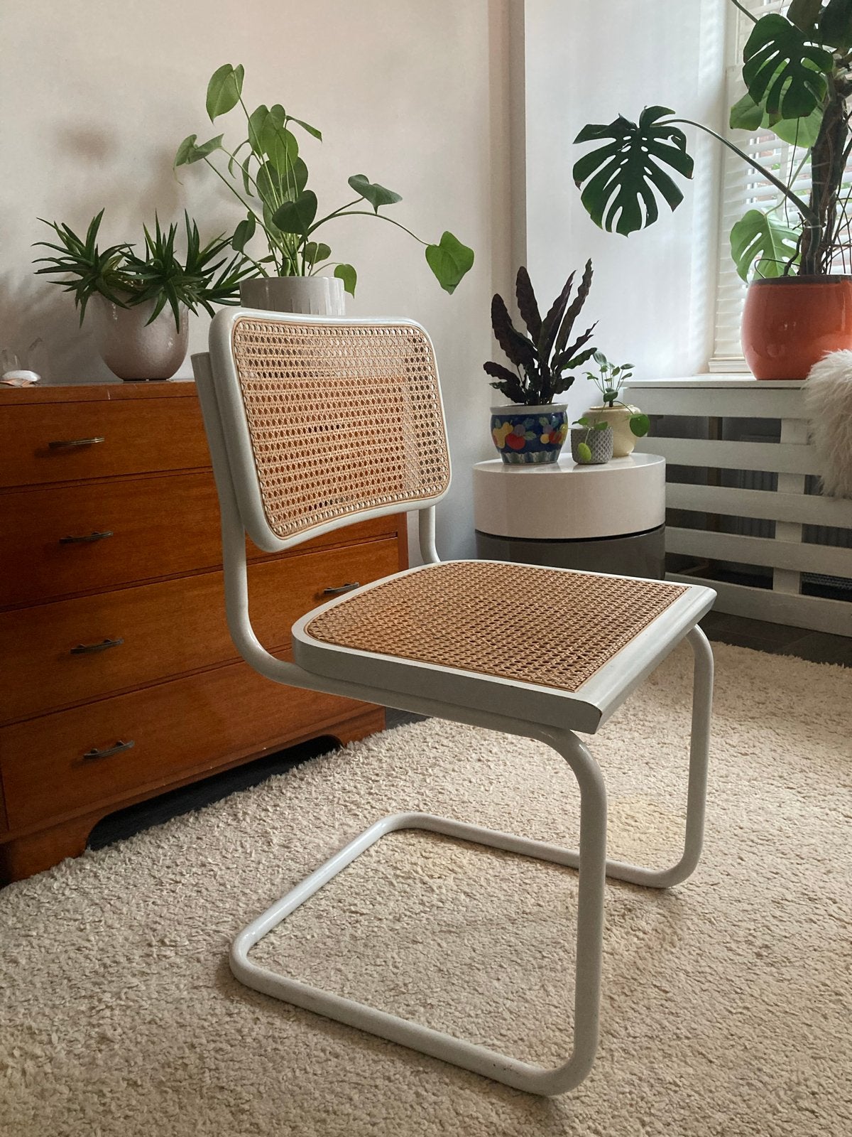 Marcel Breuer stoel met webbing, Ophalen