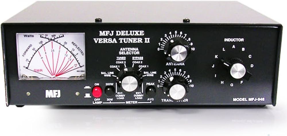 Te koop Aangeboden MFJ Deluxe Versa Tuner ll, Telecommunicatie, Zenders en Ontvangers, Ophalen, Zo goed als nieuw, Zender