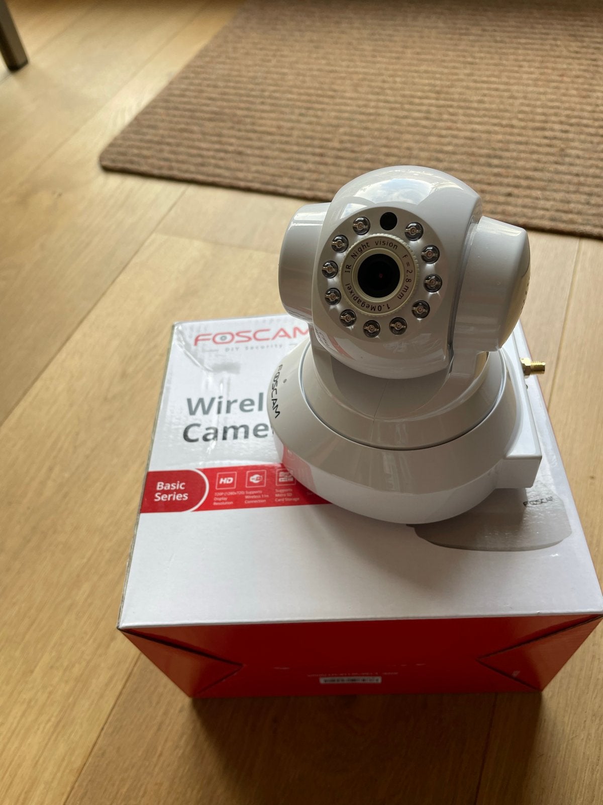Foscam FI9816P Wireless IP Camera HD - Zo goed als nieuw, Audio, Tv en Foto, Ophalen, Zo goed als nieuw, Binnencamera