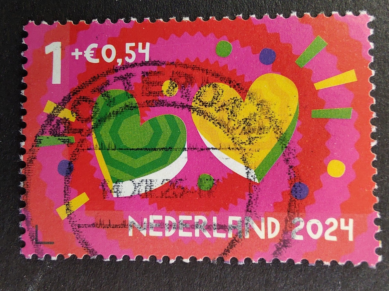 4237b gele ster 2024 kinderzegel, Ophalen of Verzenden