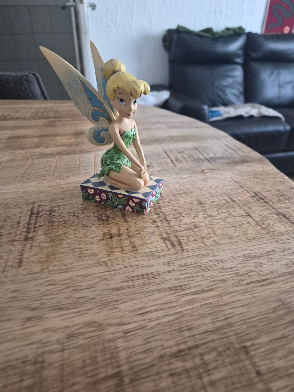 Jim Shore Disney Traditions - Tinkelbel / Tinkerbell Beeldje, Ophalen of Verzenden, Peter Pan of Pinokkio, Zo goed als nieuw, Beeldje of Figuurtje