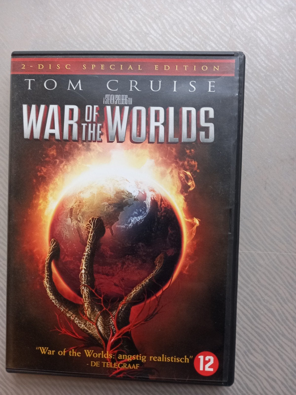 War of the worlds met Tom Cruise en Dakota Fanning.
Geregiss, Vanaf 12 jaar, Ophalen of Verzenden, Zo goed als nieuw