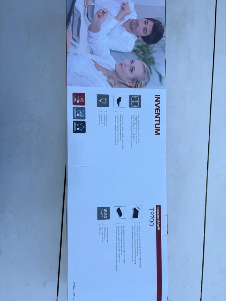 Inventum teppanyaki grilplaat, Ophalen of Verzenden, Nieuw