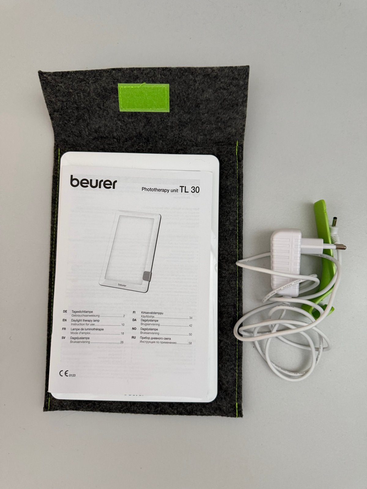Beurer TL 30 Daglichtlamp - Compacte Fototherapielamp, Ophalen of Verzenden, Zo goed als nieuw, Overige typen